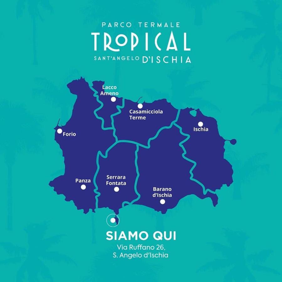 Parco Termale Tropical Acomodação com café da manhã Ísquia Exterior foto